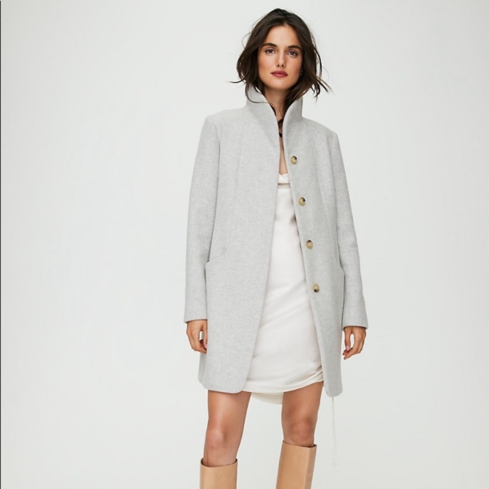 Aritzia Wilfred cocoon coat